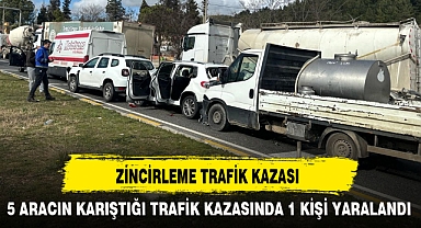 ZİNCİRLEME TRAFİK KAZASI