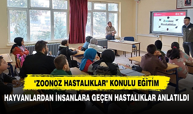 "Zoonoz Hastalıklar" Konulu Eğitim