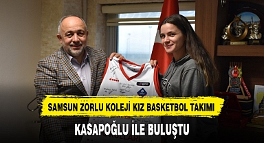 ZORLU KOLEJİ KIZ BASKETBOL TAKIMI KASAPOĞLU İLE BULUŞTU