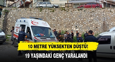 10 Metre Yüksekten Düştü!