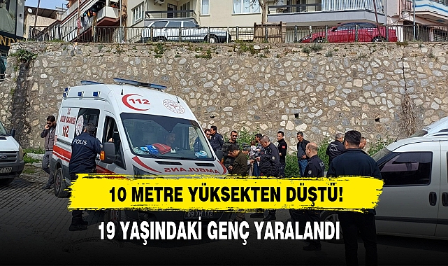 10 Metre Yüksekten Düştü!