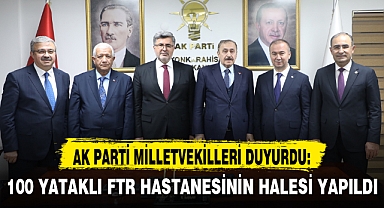 100 YATAKLI FTR HASTANESİNİN İHALESİ YAPILDI