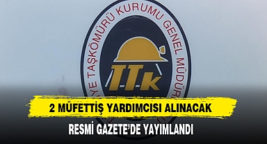 2 Müfettiş Yardımcısı Alınacak
