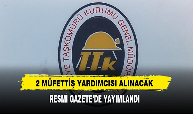 2 Müfettiş Yardımcısı Alınacak