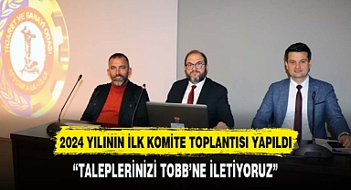 2024 YILININ İLK MÜŞTEREK MESLEK KOMİTESİ TOPLANTISI GEREKLEŞTİRİLDİ