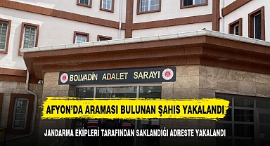5 yıl hapis cezasıyla aranan ve köyde saklanan şahsı jandarma yakaladı