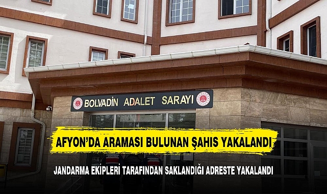 5 yıl hapis cezasıyla aranan ve köyde saklanan şahsı jandarma yakaladı