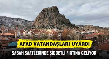 AFAD VATANDAŞLARI UYARDI