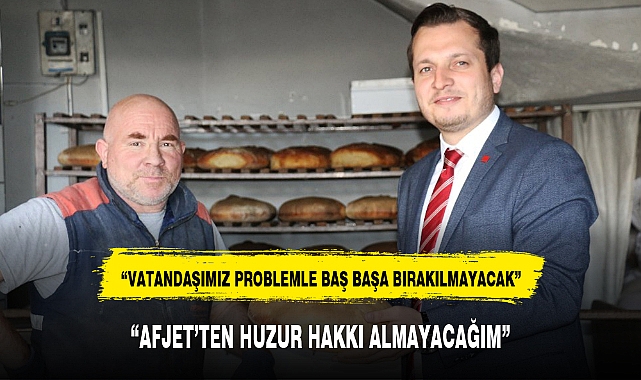 "AFJET'TEN HUZUR HAKKI ALMAYACAĞIM"