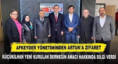 AFKEYDER Yönetiminden Artuk'a Ziyaret