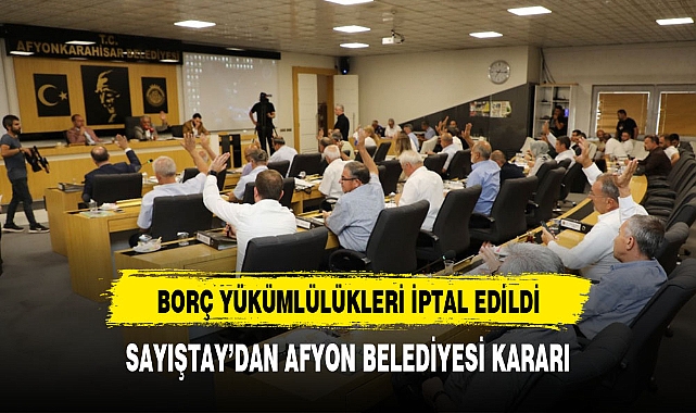 Afyon'da 1.2 Milyon TL Borç Yükümlülüğü İptal!