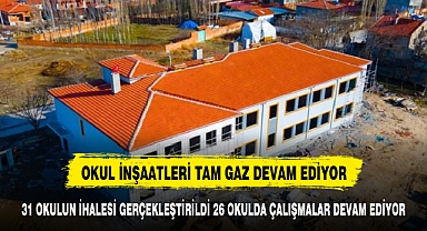 AFYON'DA 26 OKULDA ÇALIŞMALAR DEVAM EDİYOR