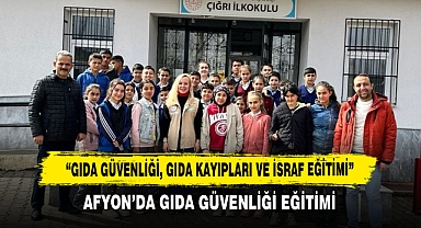 Afyon’da Gıda Güvenliği Eğitimi