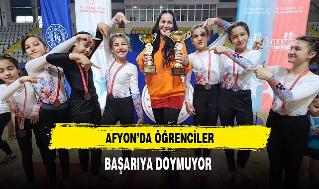 Afyon'da Öğrenciler Başarıya Doymuyor