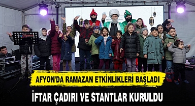 AFYON'DA RAMAZAN ETKİNLİKLERİ BAŞLADI