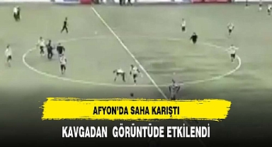 AFYON'DA SAHA KARIŞTI GÖRÜNTÜLER FLU ÇIKTI