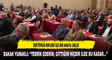 AFYON'DA SEKTÖRÜN EN'LERİ İLE BİR ARAYA GELDİ