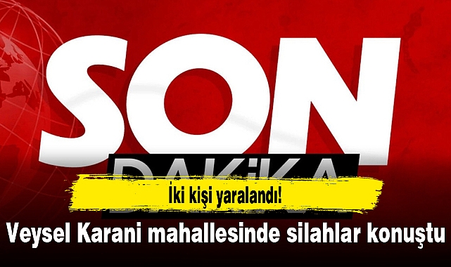 Afyon'da Veysel Karani mahallesinde silahlar konuştu