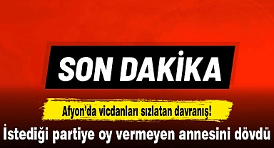 Afyon'da vicdanları sızlatan davranış!