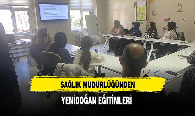 Afyon'da Yenidoğan Eğitimleri Veriliyor
