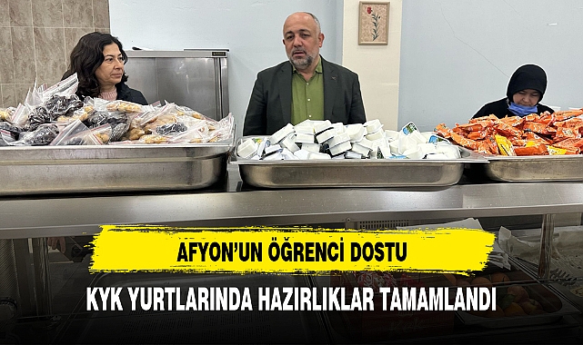 Afyon'un Öğrenci Dostu KYK Yurtlarında Hazırlıklar Tamamlandı