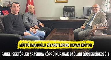 Afyonkarahisar İl müftüsü, kamu kurumlarını ziyaretlerine devam ediyor