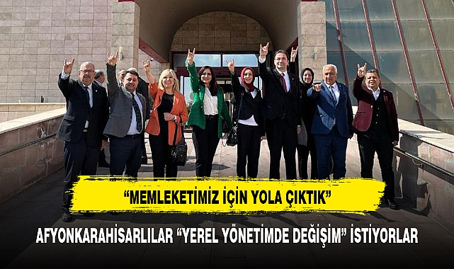 AFYONKARAHİSARLILAR "YEREL YÖNETİMDE DEĞİŞİM" İSTİYORLAR
