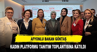Afyonlu Bakan Göktaş İstanbul'da Programa Katıldı