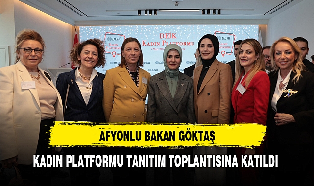 Afyonlu Bakan Göktaş İstanbul'da Programa Katıldı