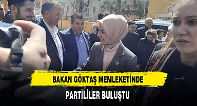 Afyonlu Bakan Göktaş Memleketinde