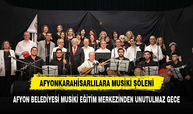 AFYONLULARA MUSİKİ ŞÖLENİ VERDİLER