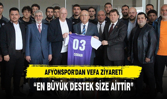 AFYONSPOR'DAN VEFA ZİYARETİ