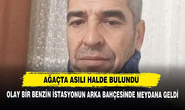 Ağaçta Asılı Halde Bulundu