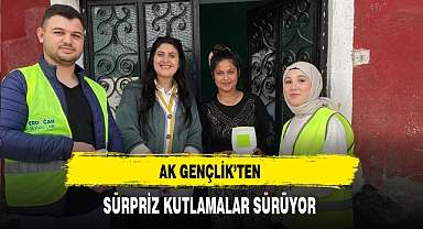 AK Gençlik'ten Sürpriz Kutlamalar Sürüyor
