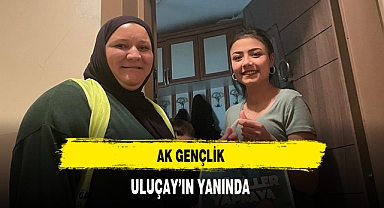 AK Gençlik Uluçay'ın Yanında