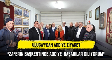 AK Parti adayı Hüseyin Ceylan Uluçay Atatürkçü Düşünce Derneğini ziyaret etti