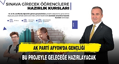AK Parti Afyon'da Gençliği Bu Projeyle Geleceğe Hazırlayacak