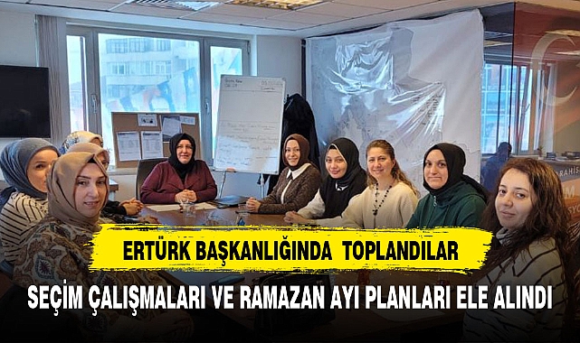 AK Parti Afyonkarahisar Kadın Kolları, Seçim Çalışmalarını ve Ramazan Ayı Planlamasını Toplantıyla Belirledi