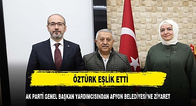 AK PARTİ GENEL BAŞKAN YARDIMCISINDAN AFYON BELEDİYESİ’NE ZİYARET