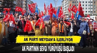 AK PARTİ MEYDAN'A YÜRÜYOR