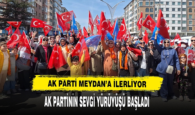 AK PARTİ MEYDAN'A YÜRÜYOR