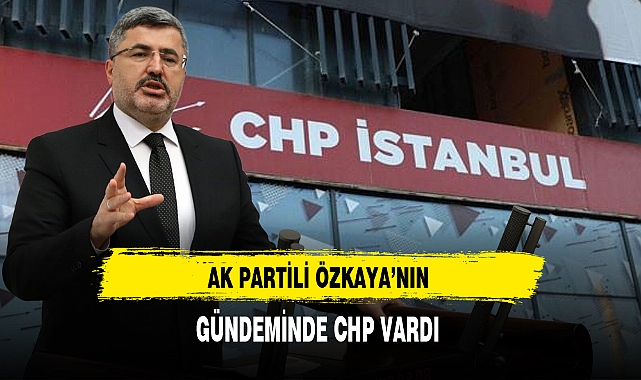 AK Partili Özkaya'dan Tokat Gibi Cevap