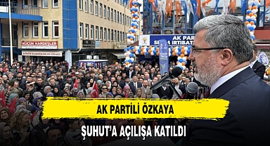 AK Partili Özkaya Şuhut'a Açılışa Katıldı