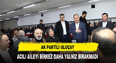 AK Partili Uluçay Mevlid-i Şerife Katıldı