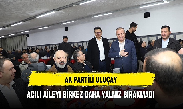 AK Partili Uluçay Mevlid-i Şerife Katıldı