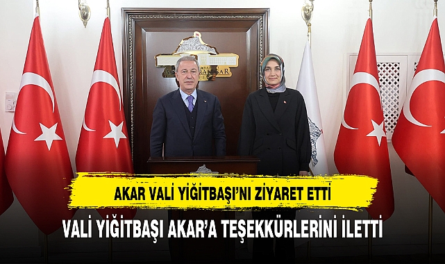 Akar, Afyonkarahisar Valisi Yiğitbaşı'nı Ziyaret Etti