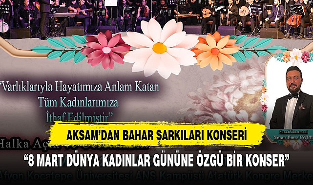 AKSAM'DAN BAHAR ŞARKILARI