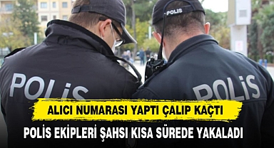 Alıcı Numarası Yaptı Çalıp Kaçtı