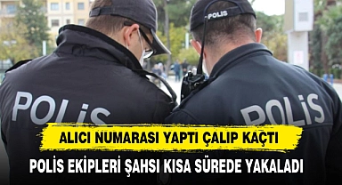 Alıcı Numarası Yaptı Çalıp Kaçtı