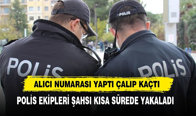 Alıcı Numarası Yaptı Çalıp Kaçtı